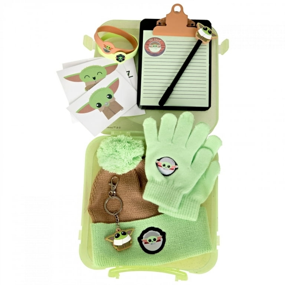NEW Star Wars The Mandalorian Grogu Baby Yoda Kids Winter Bundle Collection